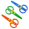 JIALEEY Plastic Child-Safe Scissor Set, Toddlers Training Scissors, Pre-School Training Scissors and Children Art Supplies3pcs view 1