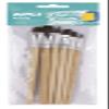 6 Assorted Wooden Brushes view 1