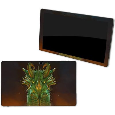 MightySkins Skin Compatible with NuVision Supreme 1001 Tablet - Dragon Portrait | Protective, Durable, and Unique Vinyl Decal wrap Cover | Easy to Apply, Remove, and Change Styles | Made in The USA