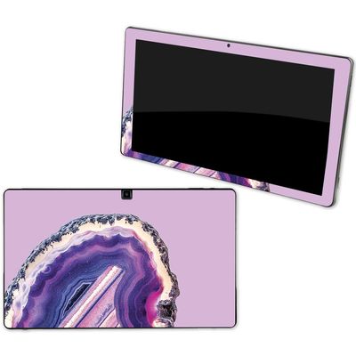 MightySkins Skin Compatible with NuVision Supreme 1001 Tablet - Purple Agate | Protective, Durable, and Unique Vinyl Decal wrap Cover | Easy to Apply, Remove, and Change Styles | Made in The USA