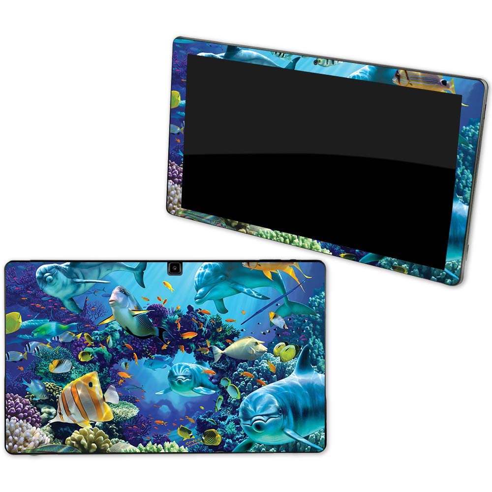 MightySkins Skin Compatible with NuVision Supreme 1001 Tablet - Ocean Friends | Protective, Durable, and Unique Vinyl Decal wrap Cover | Easy to Apply, Remove, and Change Styles | Made in The USA