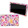 MightySkins Skin Compatible with NuVision Supreme 1001 Tablet - Swirly Girly | Protective, Durable, and Unique Vinyl Decal wrap Cover | Easy to Apply, Remove, and Change Styles | Made in The USA view 1