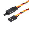uxcell 5Pcs 24 Inches 600mm 3-pin Servo Extension Cable Wire Anti-interference Male to Female for RC Futaba JR Servo Lock Type view 1