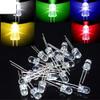 500Pcs 5 Colors 5mm F5 Ultra Bright Round LED Diode Kit Red/Green/Blue/White/Yellow view 1