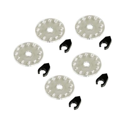 LITKO Heavy Duty Flight Stand Dials #1-12 with Pointers (10)
