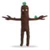 Aurora Enchanting The Gruffalo Stick Man Stuffed Animal - Magical Adventures - Endless Play - Brown 12.5 Inches view 1