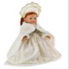 American Fashion World White Traditional Russian Gown for 18-Inch Dolls |Premium Quality & Trendy Design | Dolls Clothes | Outfit Fashions for Dolls for Popular Brands view 2
