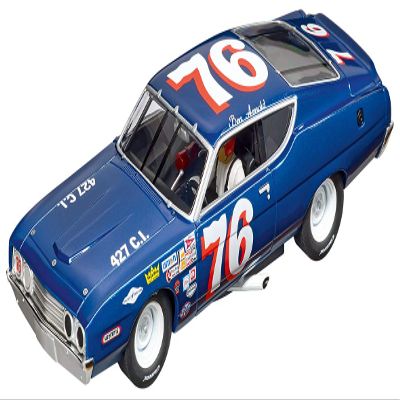 Carrera 1: 32 Scale Digital 132 Slot Car Racing Vehicle 30907 Ford Torino Talladega #76 1970