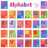 26 Pieces Soft Alphabet Cards with Cloth Storage Bag for Babies Infants, Toddlers and Kids ABCs Learning Flash Cards, Best Early Educational Toys for 0 1 2 3 Years Old Boys and Girls view 3
