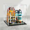 LANSCOERY Acrylic Display Case, 12x12x12 in Clear Display Box with 2mm Panels, Black Base for Models and Collectibles view 1