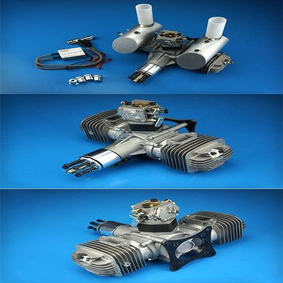 DLE Gasoline Engine DLE120 Rear Exhaust 120CC for RC Airplane
