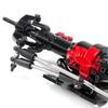 JapanAmStore Aluminum Alloy Front Rear Axles with Lock for 1/10 RC Car Parts SCX10 D90 Rock Crawler (Front Axle) view 4