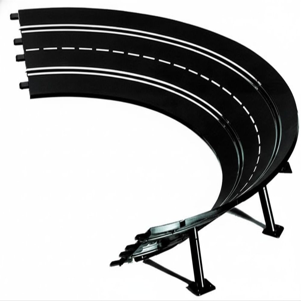 Carrera High Banked Curve 2/30, 6Piece - Digital 124/132 & Analog