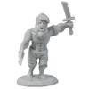 28 Paintable Fantasy Mini Figures- All Unique Designs- 1" Hex-Sized Compatible w DND Dungeons Dragons, Pathfinder, RPG Tabletop Games- Features Goblins, Orcs, Gnolls, Skeletons & More view 4