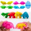 FRIMOONY Dough Tools Set for Kids, Various Plastic Animal Molds, Rolling Pins, for Creative Dough Cutting, 44 Pieces view 2