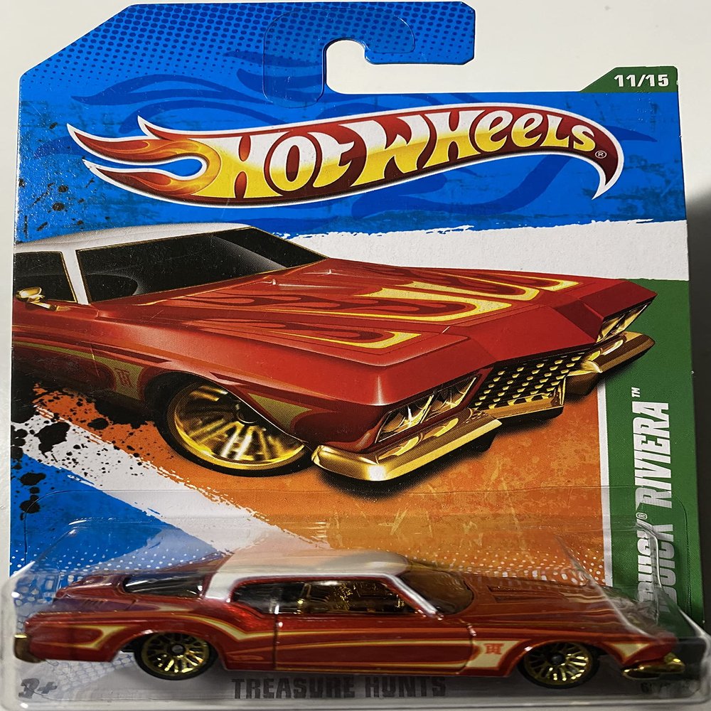 Hot Wheels 1:64 Scale Treasure Hunts 11/15, 1971 Riviera 61/244