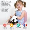 Little Big Friends Musical Baby Toy  Soft Plush Pull-String Cord Classical Toy for Baby & Toddlers | Soothing Stuffed Cuddly Animal Gift | Luca The Panda view 2