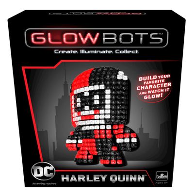 Goliath DC Glowbot Harley Quinn, Multi Color