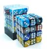Bescon 12mm D6 Dice 36 in Cube, Assorted Gemini Rock Colors, 12mm Six Sides Die (36) Block of Dice view 1