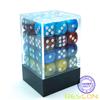 Bescon 12mm D6 Dice 36 in Cube, Assorted Gemini Rock Colors, 12mm Six Sides Die (36) Block of Dice view 2