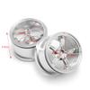 2.2'' Metal Wheel Beadlock Aluminum Rim for 1/10 RC Car Wraith 90048 RR10 RC Rock Crawler (5PCS Silver) view 3
