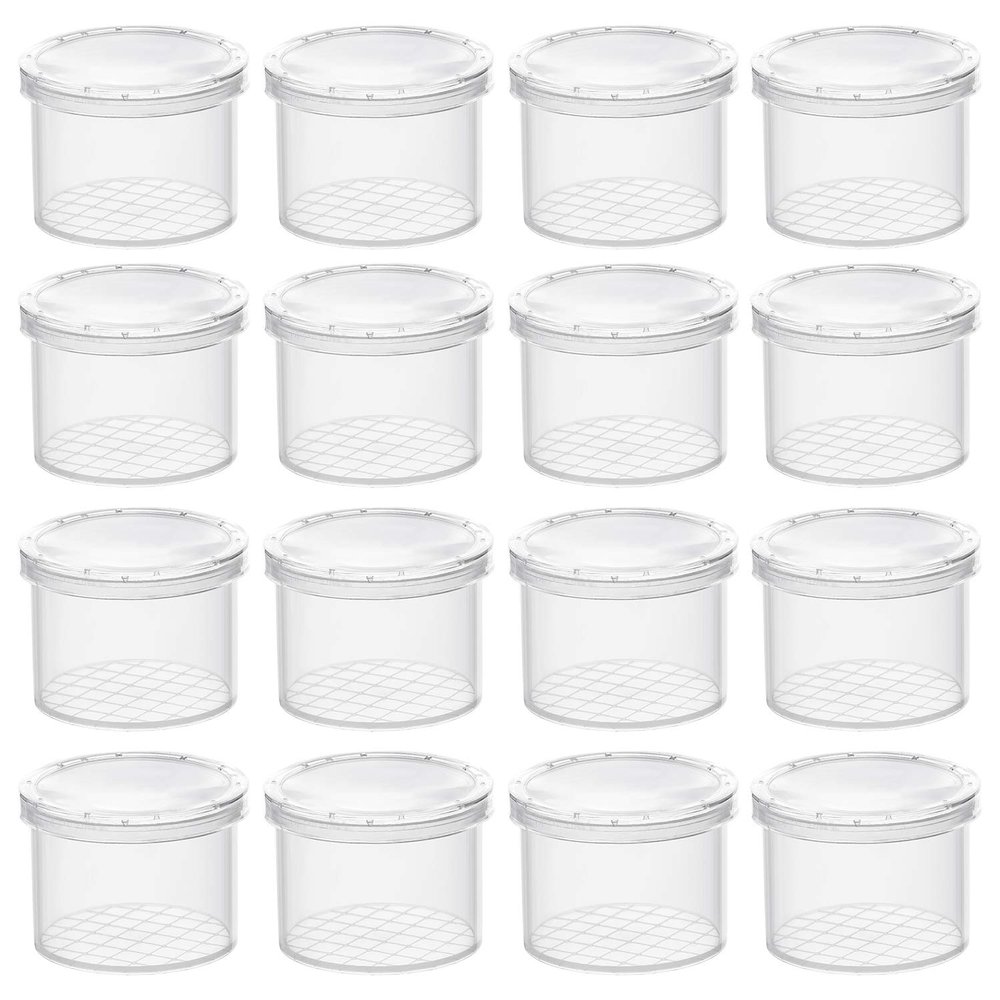 Coopay 16 Pieces Bug Viewer Critter Insect Cage Magnifying Insect Box Bug Magnifier Container Catcher Cage, Science Nature Exploration Tools