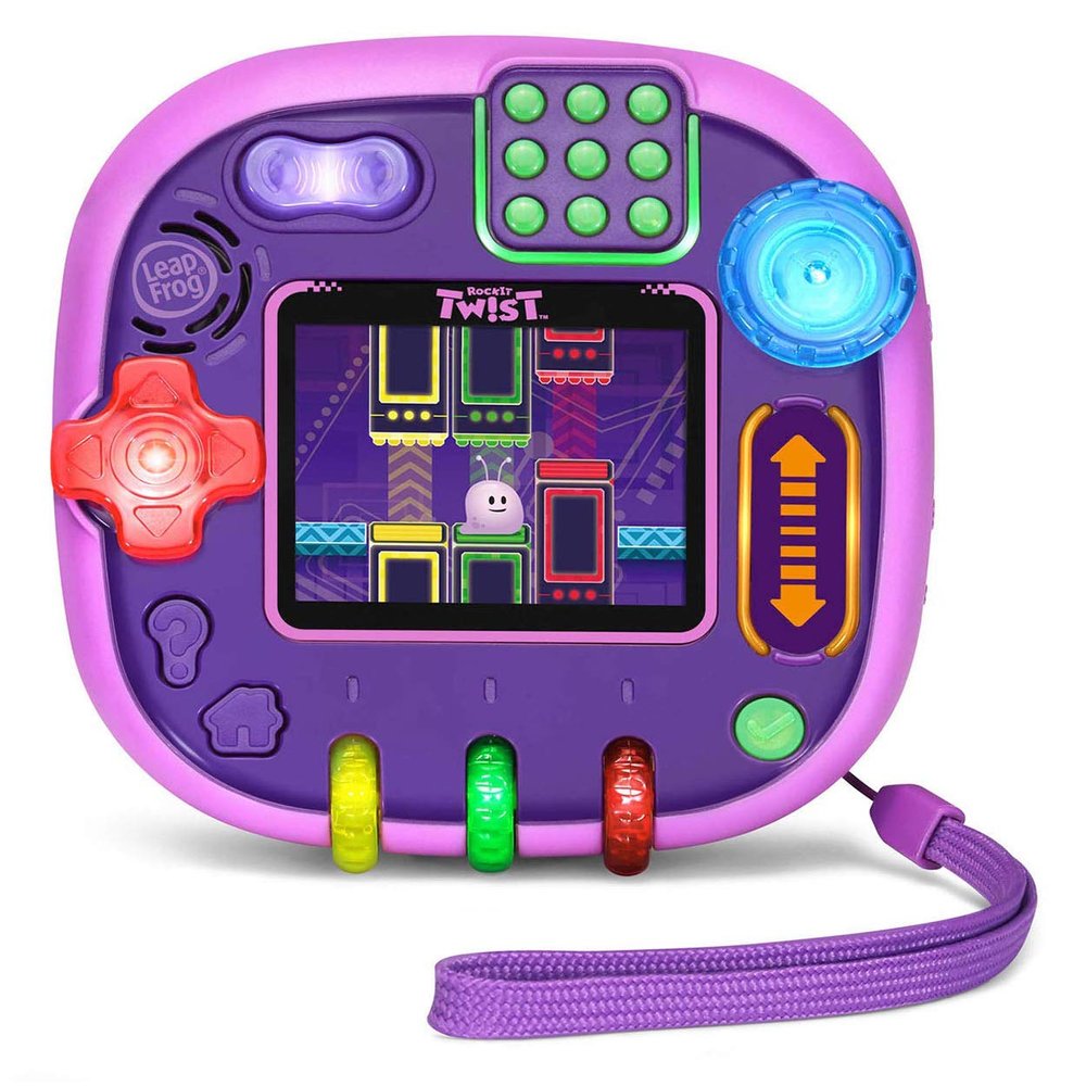 LeapFrog Rockit Twist Handheld Learning Game System, Purple