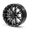 Aluminum 2.2'' Beadlock Wheels Hubs Black Rim for 1/10 Axial Wraith 90018 Crawler RC Car #22 (4pcs) view 4