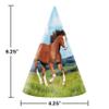Creative Converting 340107 Horse And Pony Party Child Party Hat view 2