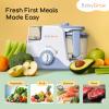 BabyGrow Baby Food Maker Steamer and Blender Baby Food Processor Steamer Puree Blender All-in-one Puree Machine Baby Food Warmer Mills Machine BPA-Free - Purple view 3
