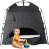 Play Tent-Portable Playhouse Blackout Sleeping Tent Cover,Blocking 95% Light for Kids &Toddlers,Indoor Castle House with Travel Carry Bag & Breathable Mesh Windows-Space for Children Birthday Gfits view 1