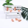 Elcoho 120 Pieces Mini Plastic Baby Favor Supplies with Velvet Bag for Baby Shower Ice Cube Game and Party Decoretions, 1 Inch view 4