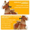 Ride On Horse Natural Mechanical Kids Real Walking Horse Small Unicorn Horse Toddlers Plush Pony Riding Horse for Age 3-6 (Brown, 3-6Years) view 3