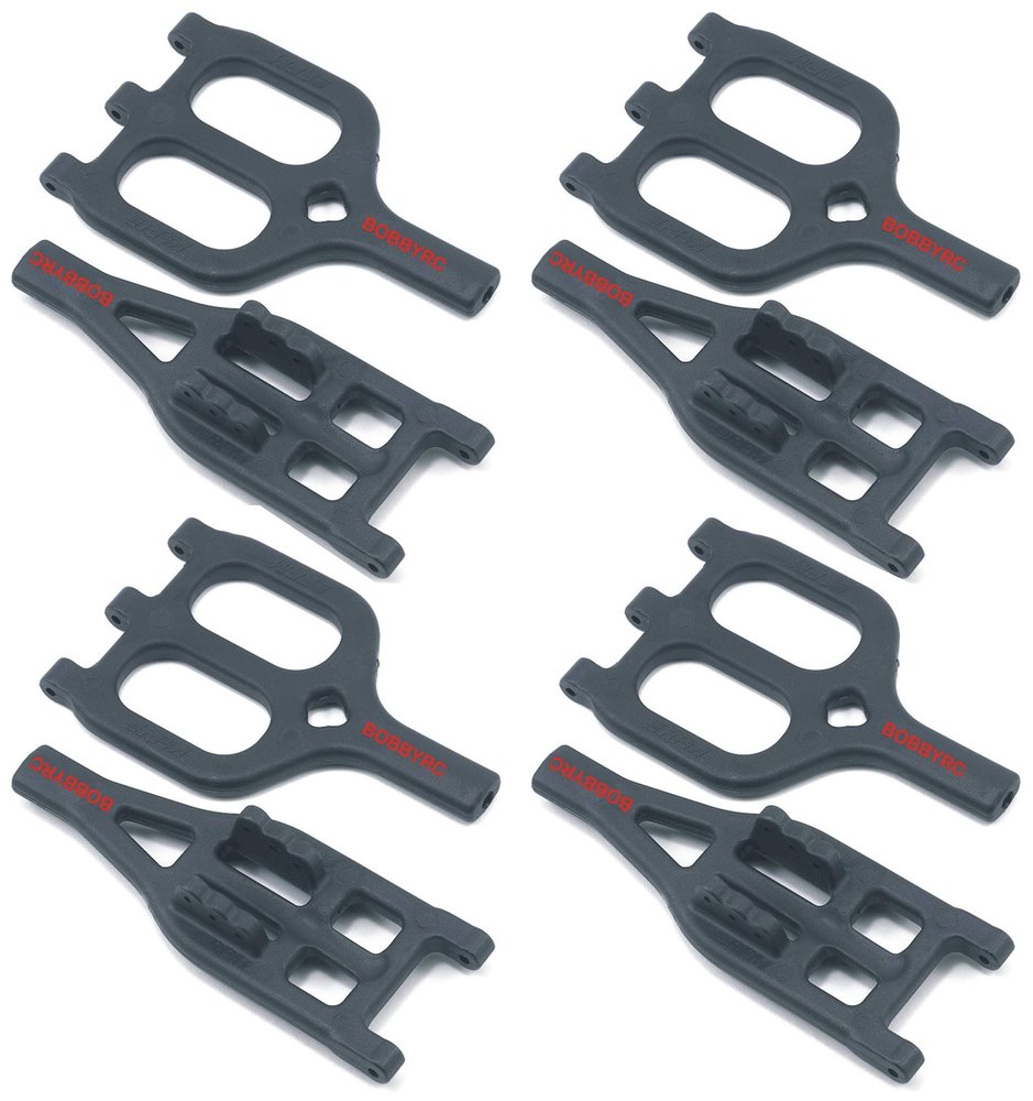 4 Pack RPM 80462 Full Set Front Rear Black Suspension Arms 2.5 3.3 Tmaxx Emaxx A ARMS Control ARMS INCLUDES CHICAGOLAND RC COUPON