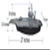 Toy Essentials 27 Inch Aircraft Carrier with Fighter Jets Vehicles and Mini Soldiers and Bonus 9 Fighter Jets view 2