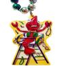 Crawfish on Mardi Gras Ladder Beads Party Favor Necklace view 1
