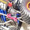 GPM For Traxxas Unlimited Desert Racer 4X4 (#85076-4) Upgrade Parts Spring Steel Rear Sway Bar & Aluminum Sway Bar Arm & Stainless Steel Linkage - 12Pc Set Blue view 4