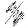 GPM For Traxxas Unlimited Desert Racer 4X4 (#85076-4) Upgrade Parts Spring Steel Front Sway Bar & Aluminum Sway Bar Arm & Stainless Steel Linkage - 12Pc Set Gray Silver view 1