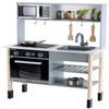 Theo Klein 7199 Miele Kitchen, Wood (MDF), White, Midi, Toy, Multicolour view 1