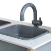 Theo Klein 7199 Miele Kitchen, Wood (MDF), White, Midi, Toy, Multicolour view 4
