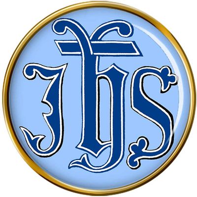 Christogram IHS Pin Badge
