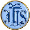 Christogram IHS Pin Badge view 1