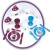 Disney 310513 Frozen 2 Kids Party Set | Pretty Tea Time Tray with 17 Accessories Including Play Cutlery | Ages 3+, White,Blue and Purple view 3