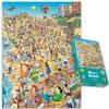 Day at The Beach - Len Epstein 1000 Piece Jigsaw Puzzle view 1