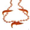 Shrimp and Pearl Mardi Gras Beads Party Favor Necklace view 2