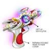 ArtCreativity Super Spinning Space Toy Gun (2 Pack), Red & Blue Light Up Toy Guns with Flashing Lights & Sound Effects, Space Blaster, Cosplay Ray Guns, Prop Toy Gun for Toddlers, Batteries Included view 4