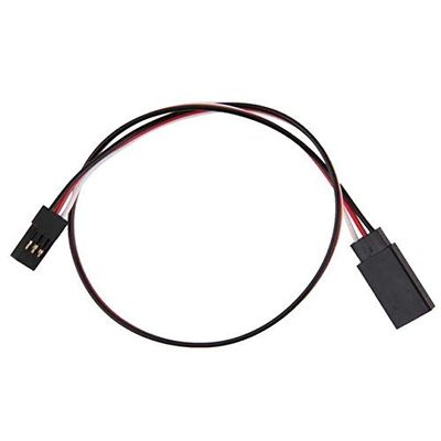 Gimax 10Pcs 150/300/500mm RC Servo Extension Cord Cable Wire Lead for RC Car Plane&Helicopter Receiver Connection - (Color: 300MM)