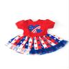 American Fashion World Patriotic Heart Fourth of July Dress | Premium Quality & Trendy Design | Dolls Clothes | Outfit Fashions for Dolls for Popular Brands view 2
