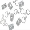 Cycle Performance Quik-Fasin' Silver Clips D-Ring Kit (CPP/9030) view 1
