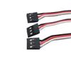 Yiqigou 10 pcs 3.93inch JR Style Servo Extension Cable Cord Wire - 3-Pin JR Plug Male to Male RC Servo Wire Extension Cord view 3